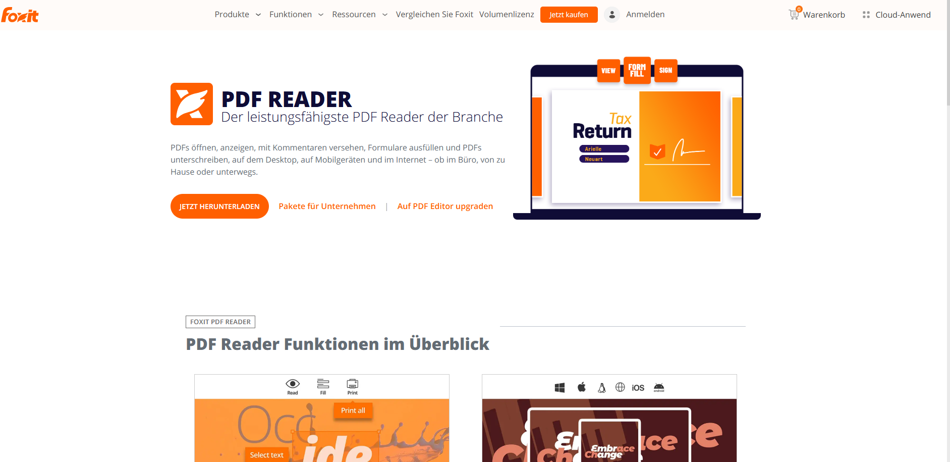 foxit pdf reader for mac