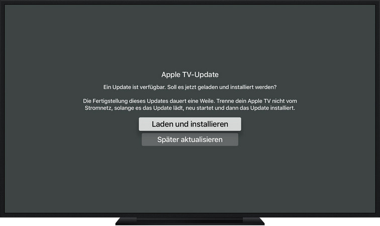 update software apple tv