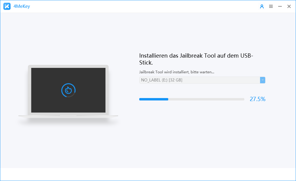 installing jailbreak tool- 4MeKey
