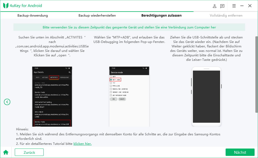 mtp+adb 4ukey for android
