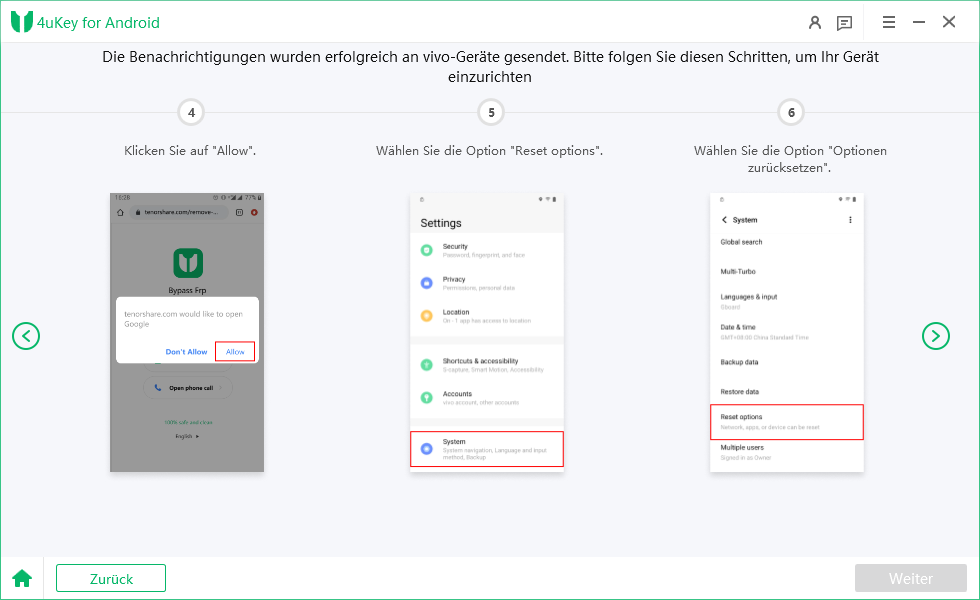 vivo frp bypass einrichtung 2
