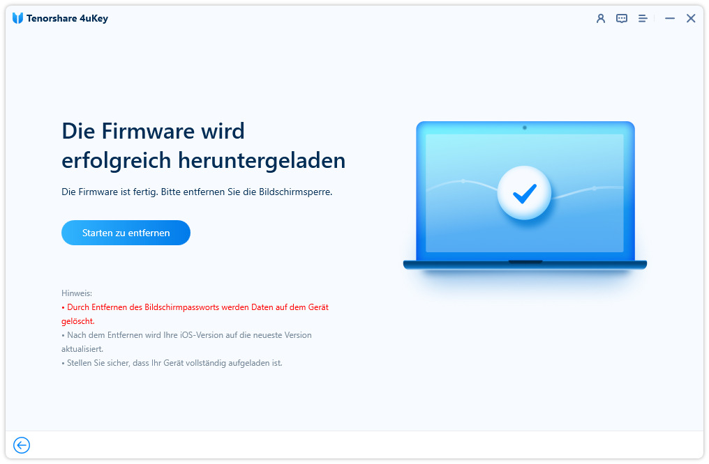 iphone passcode vergessen 4ukey