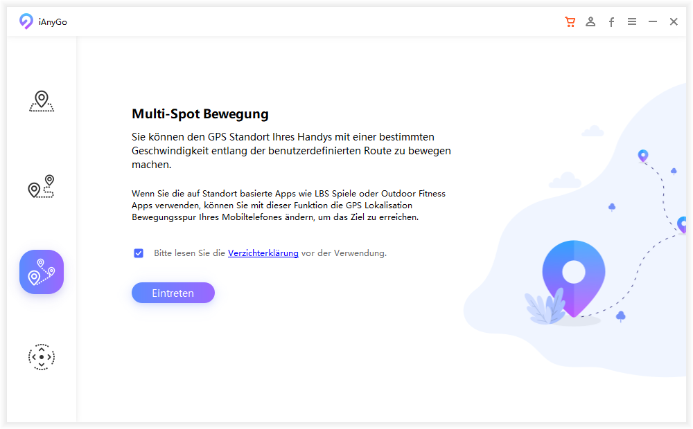 choose multi spot movement