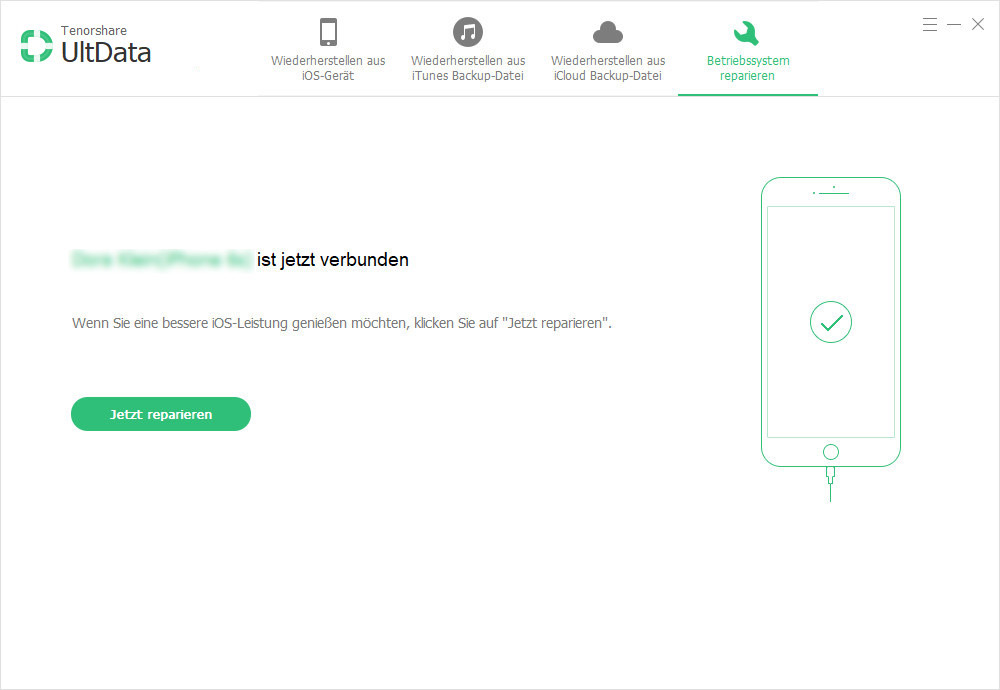 Betriebssystem reparieren