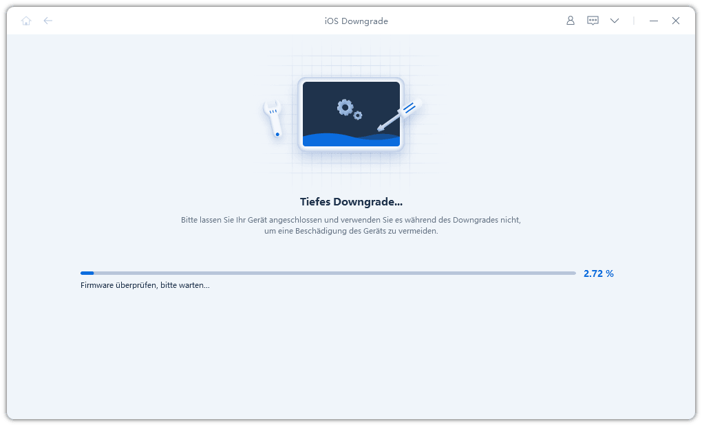 confirm to downgrade