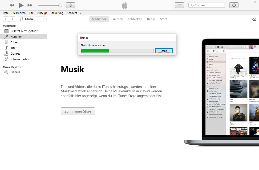 itunes-nach-updates-suchen