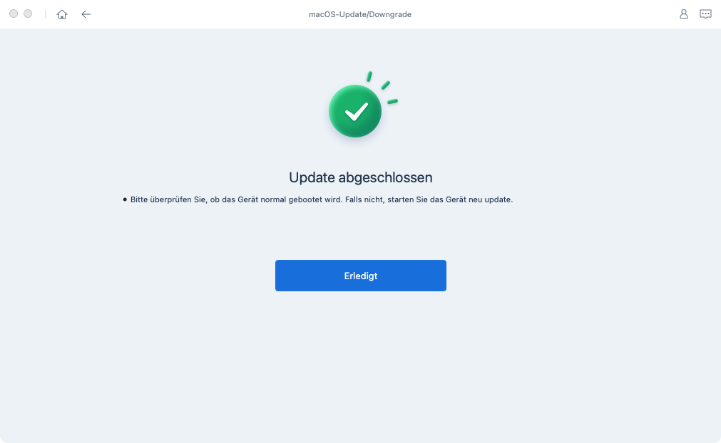 deep repair successfully