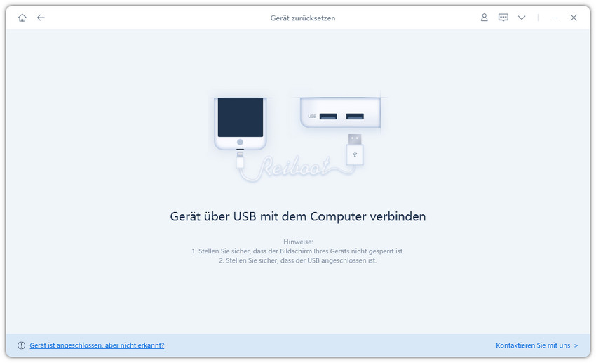 iPhone mit computer verbinden