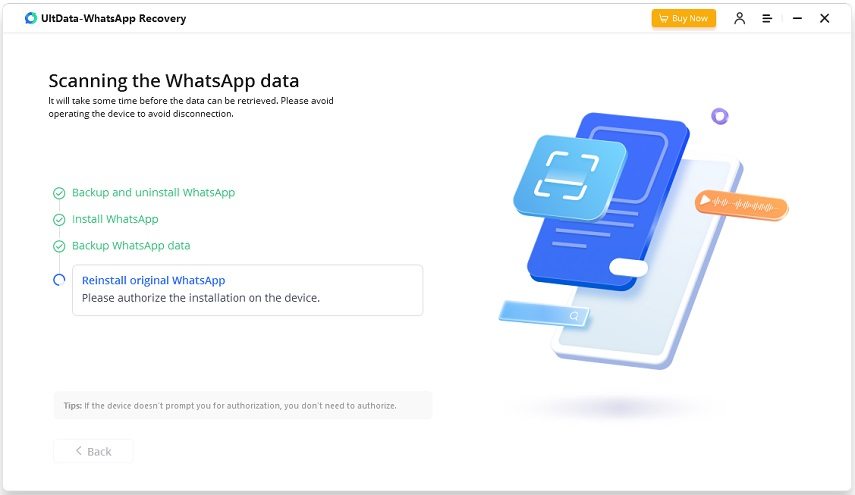 how to recover encrypted whatsapp messages without backup via ultdata whatsapp recovery