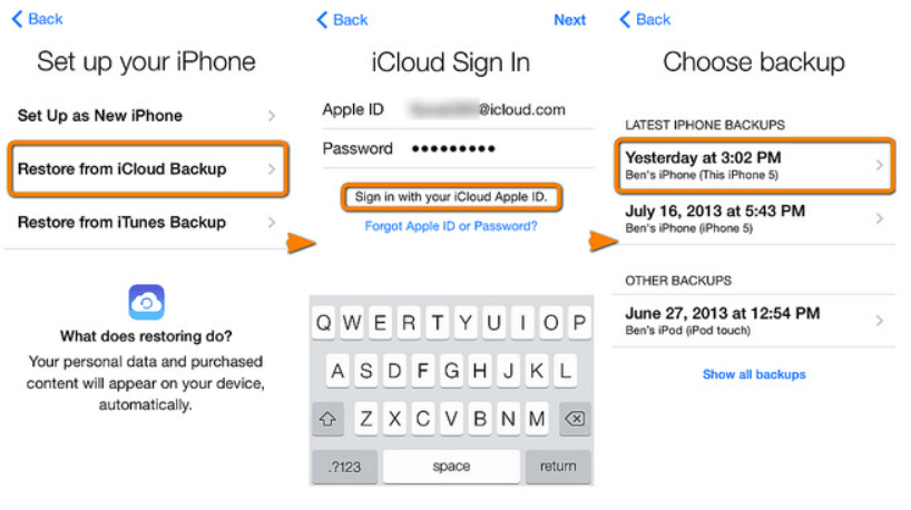 how to retrieve deleted text messages on iphone-launch ultdata