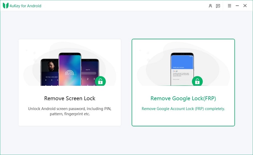 klicken auf google lock entfernen