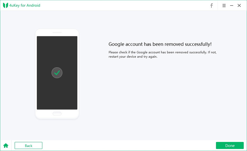 google account wurde erfolgreich entfernt
