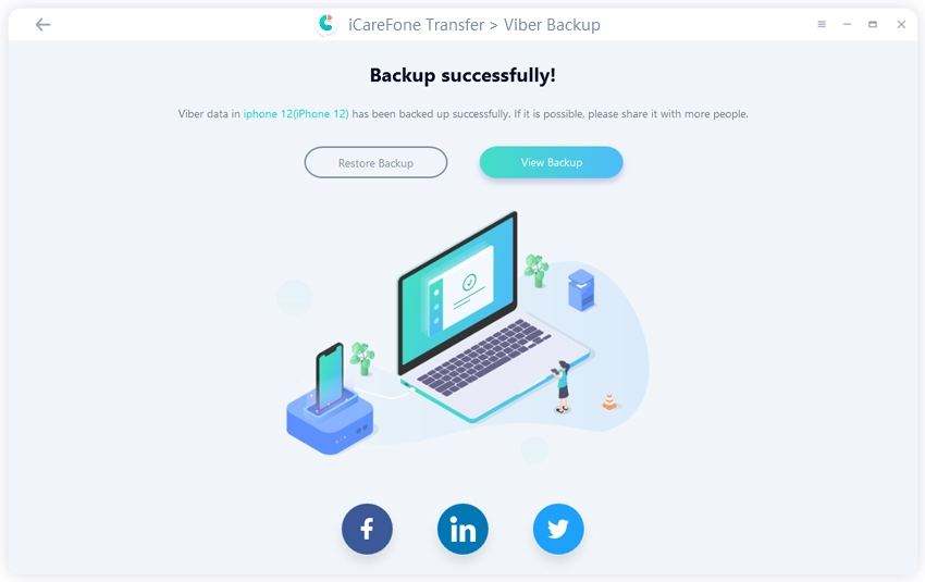 Viber-Daten erfolgreich sichern - guide