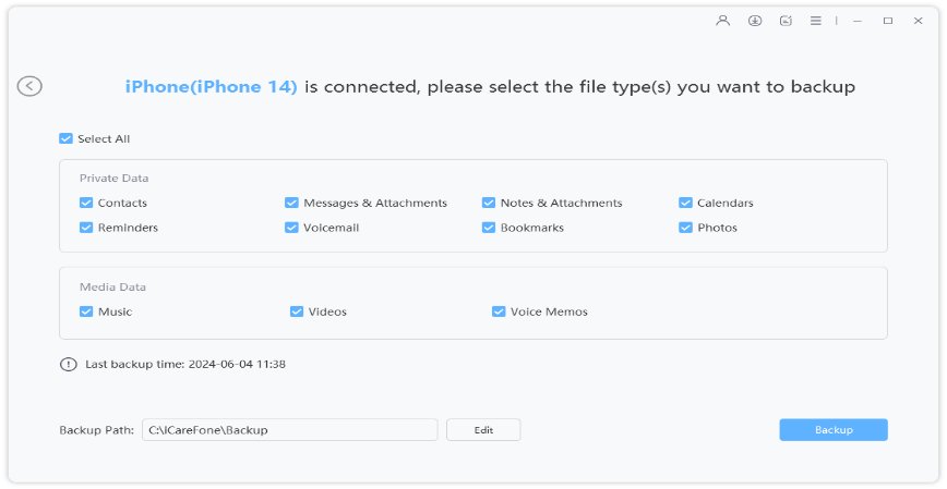 backup daten