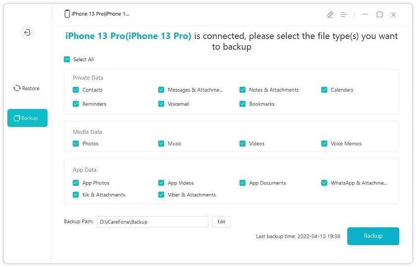 backup ios data bevor sie apple id entfernen