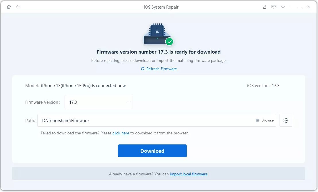 download firmware packet