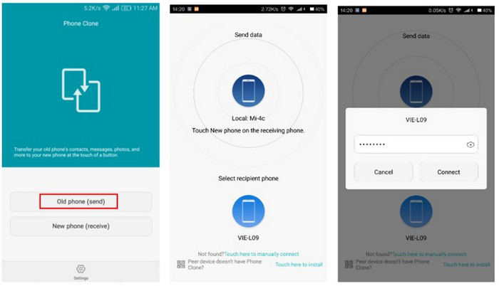 wie man Kontakte von Samsung nach Huawei überträgt