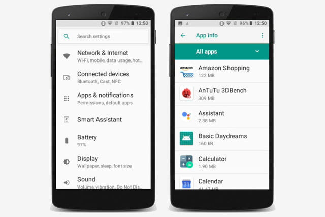 deinstallieren apps