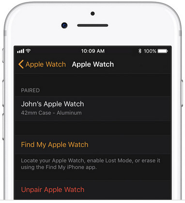 apple watch stuck on apple