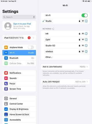 check internet connection
