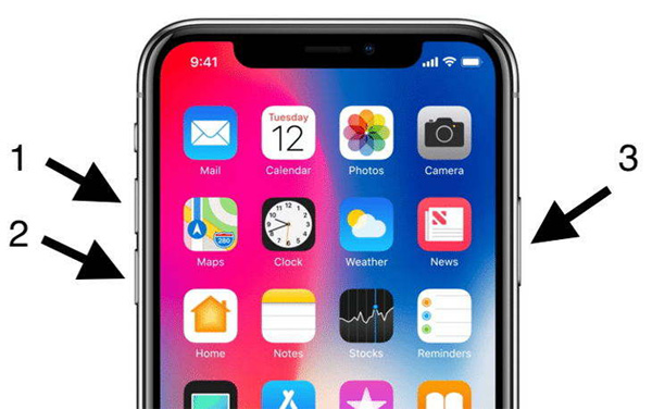 restart iphone