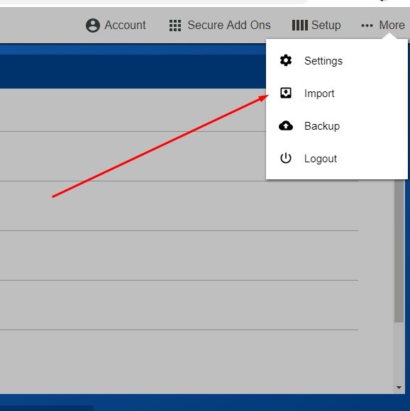 import button
