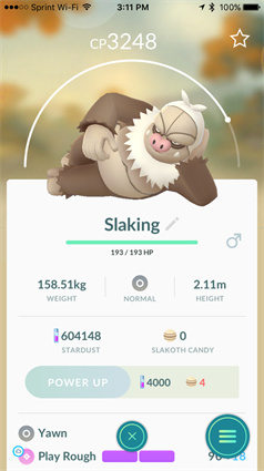 slaking