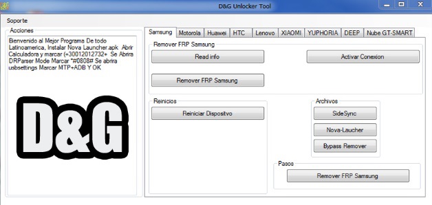 dg frp unlock