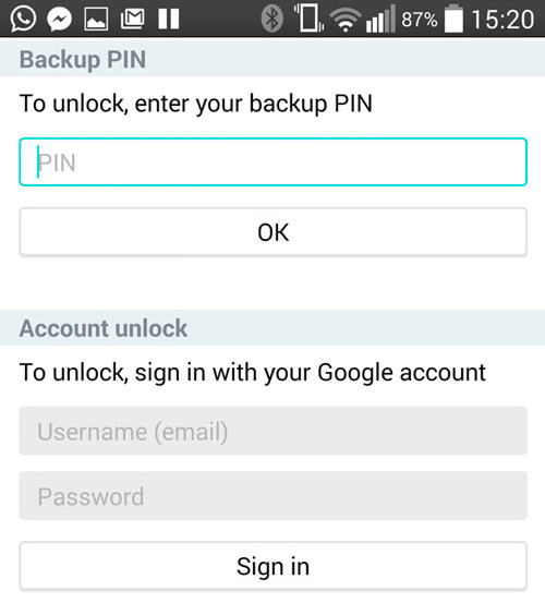 entsperren samsung ohne google