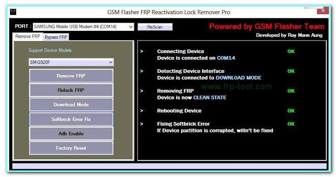 gsmfrp unlock