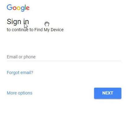 bei Google-Konto anmelden