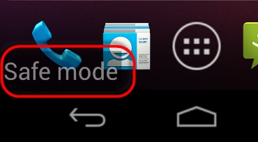 safe mode