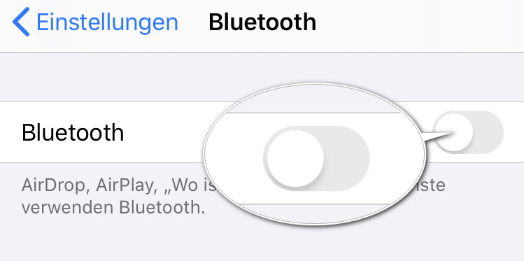 bluetooth neu öffnen