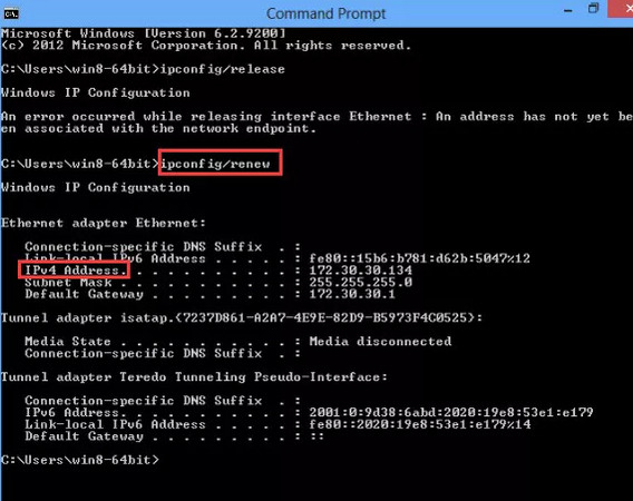 command prompt