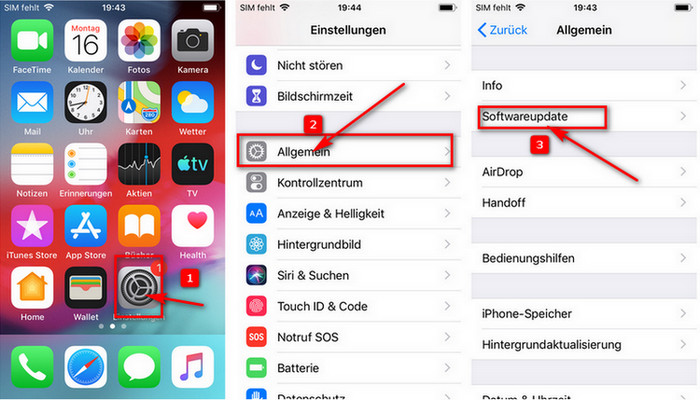 iphone software aktualisieren