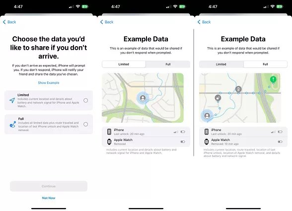 wie man mit ios 17 eincheckt