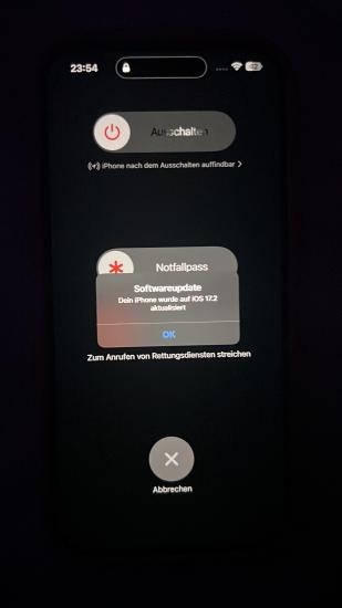 iPhone hängt nach Update auf iOS 17.4