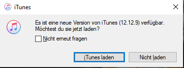 itunes update