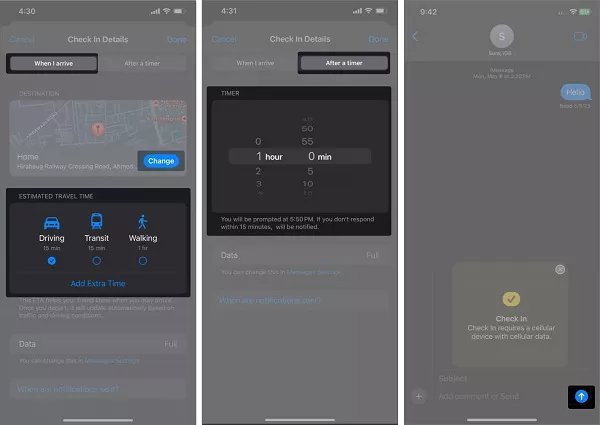 wie man mit ios 17 eincheckt