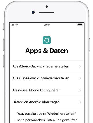 daten von android übertragen‘‘ auswählen