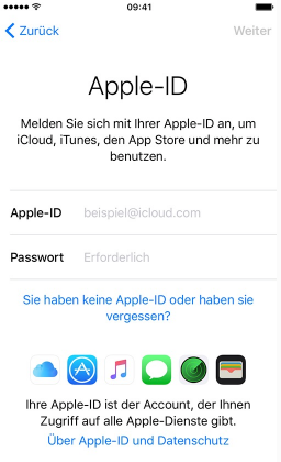 iphone icould anmelden