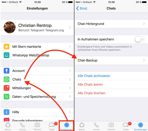 whatsapp backup