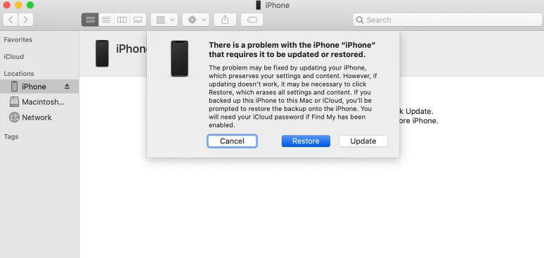 iPhone ist deaktiviert, mit itunes verbinden