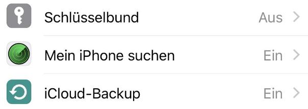 den schalter auf „aus“ stellen