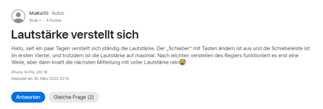 Iphone Lautstärke Verstellt Sich Von Selbst iPhone Lautstärke verstellt sich von selbst, was tun [iOS 17 & iOS 26 Beta]