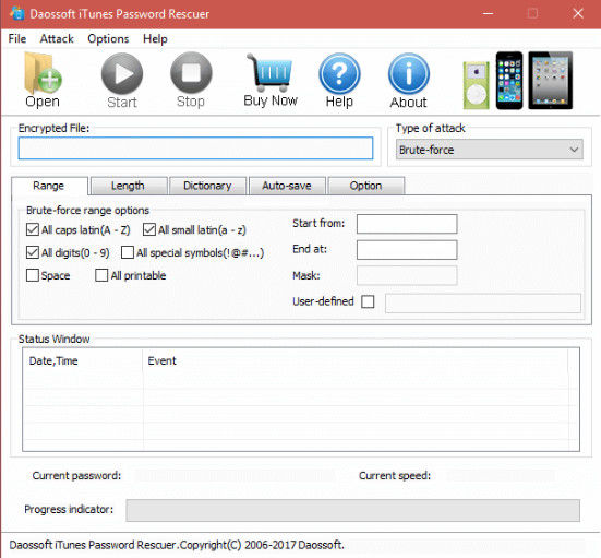 Daossoft iTunes Password Rescuer