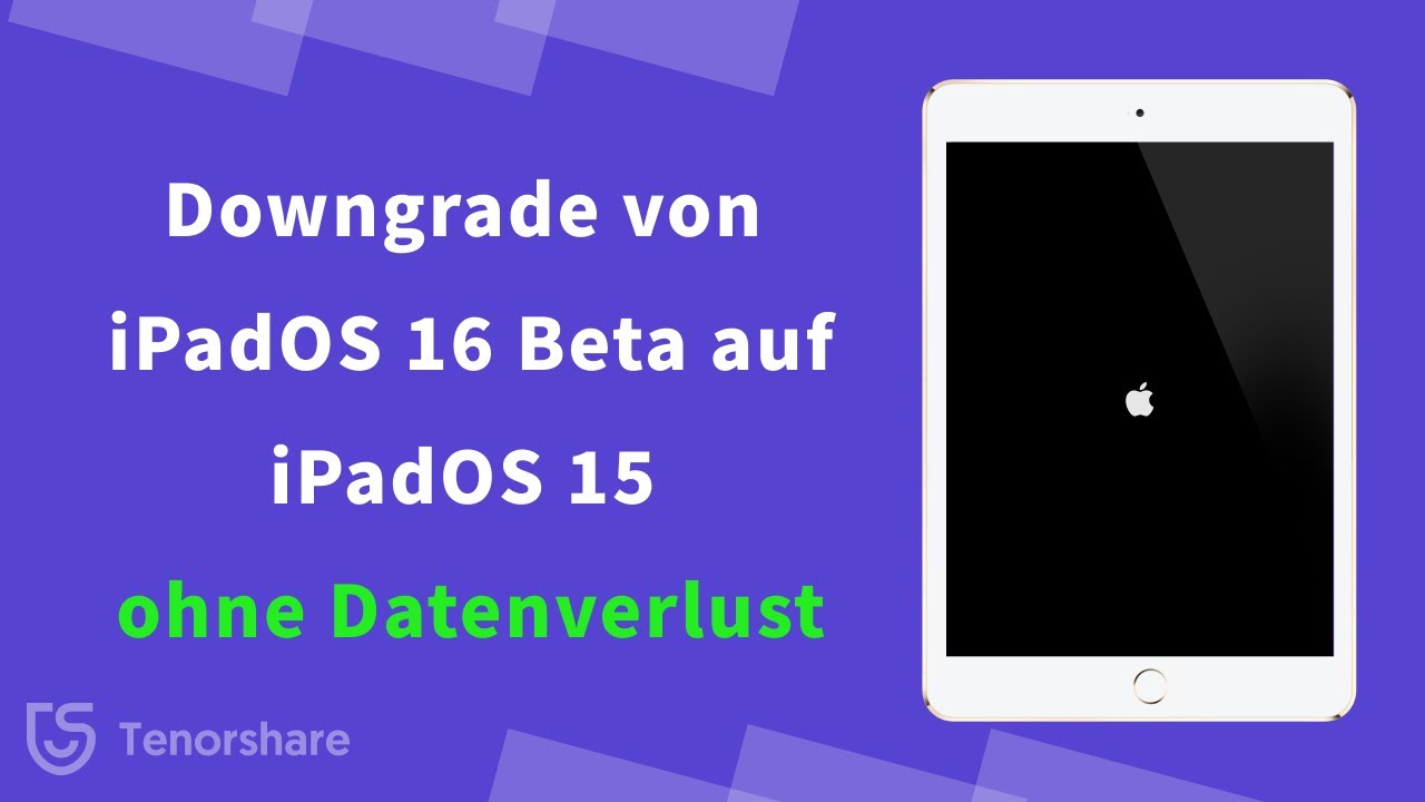 downgrade ipados 16 to 15