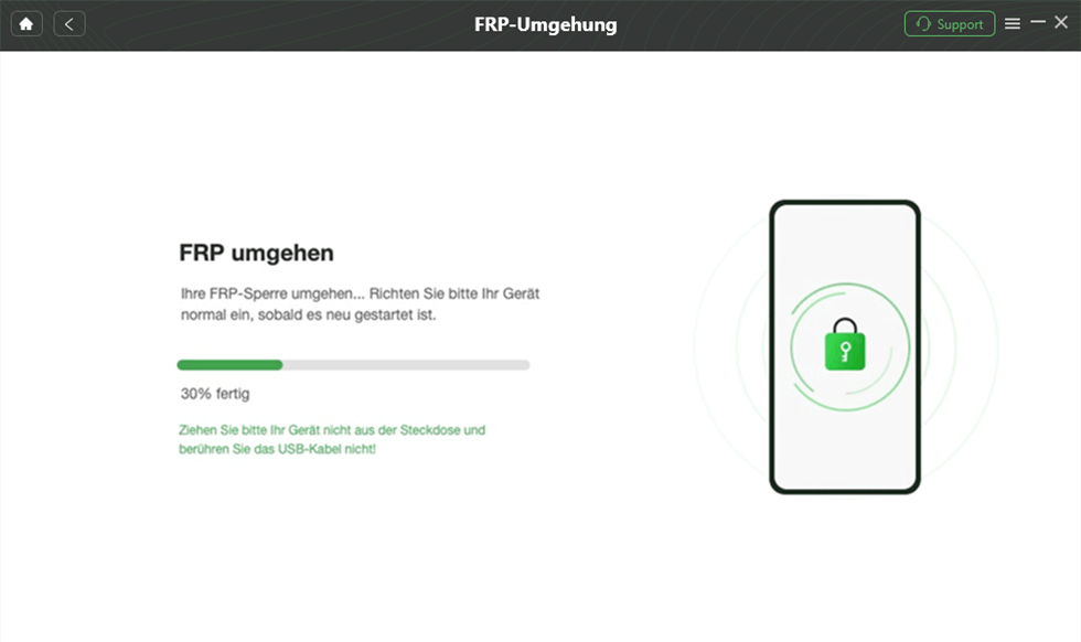 droidkit frp umgehung warten