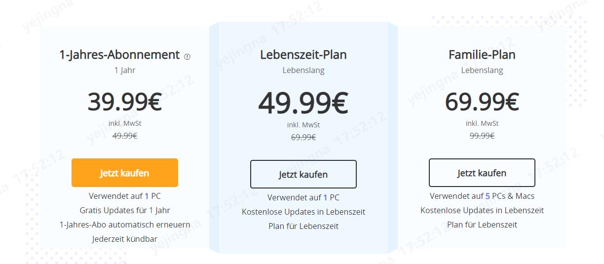 AnyTrans Preis