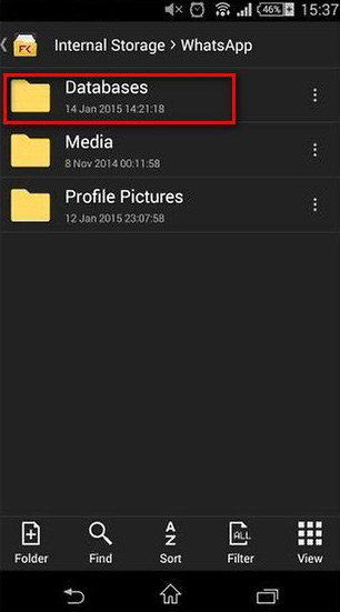 check android storage